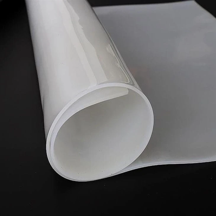 white silicone sheet